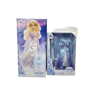 Disney Store Frozen Elsa Classic Doll & Accessory Pack Set